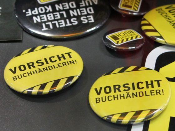 Vorsicht Buch! - Buttons