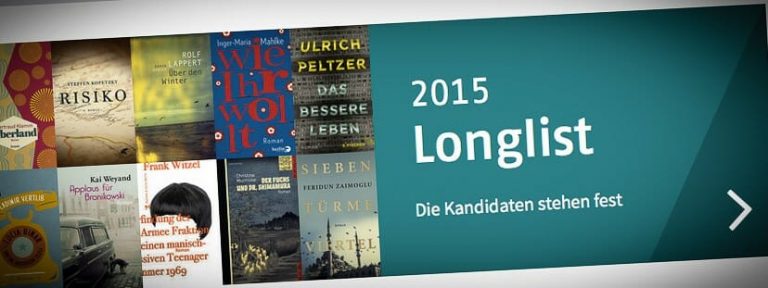 Deutscher Buchpreis 2015: Notizen zur Longlist [und ein Nachtrag]