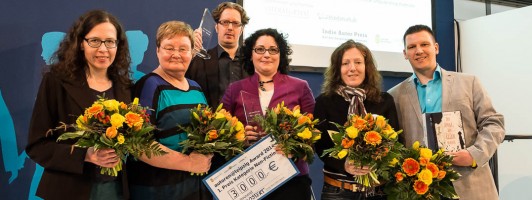 Die Gewinner des 2. Indie Autor Award 2014 (Foto: Birgit-Cathrin Duval)