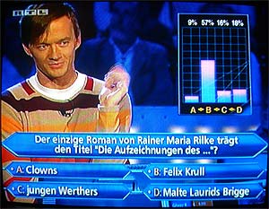 Kein literarischer Publikumsjoker