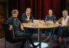 Die Quartett-Besetzung vom 13. September 2024 (von links): Iris Radisch, Jakob Augstein, Thea Dorn und Philipp Tingler (Foto: ZDF/Hannes Jung)